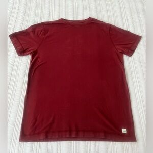 Men's Vuori Tuvalu Tee- Maroon